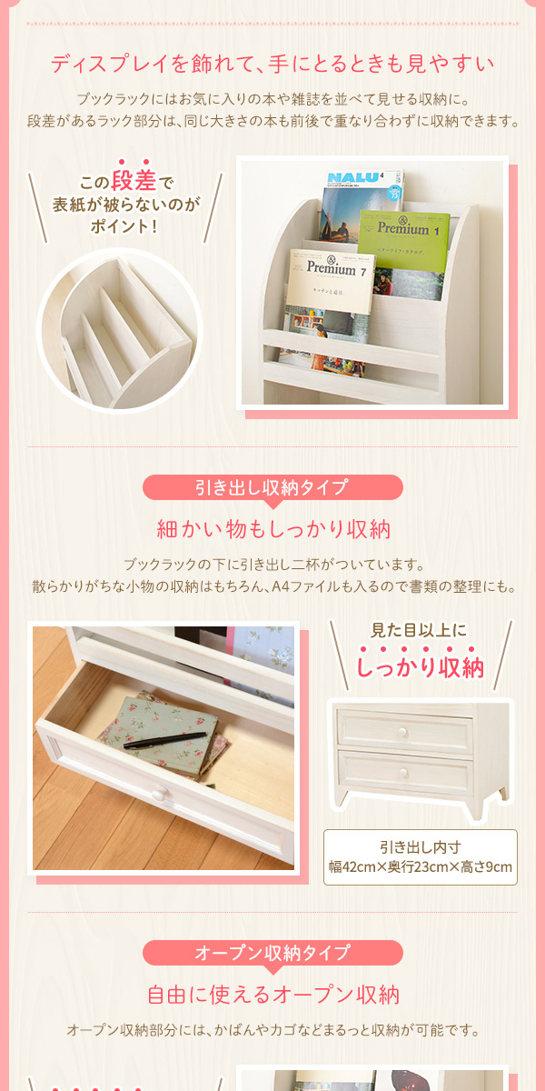 細かいものもしっかり収納できる。