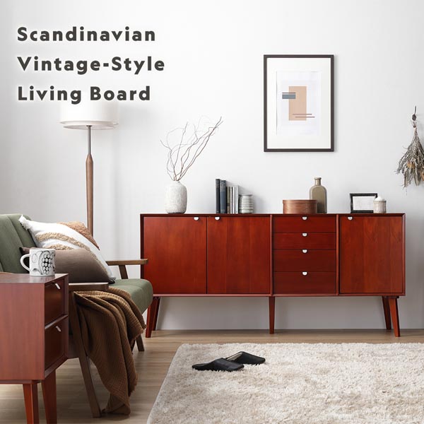 Scandinavian Vintage-Style Living Board