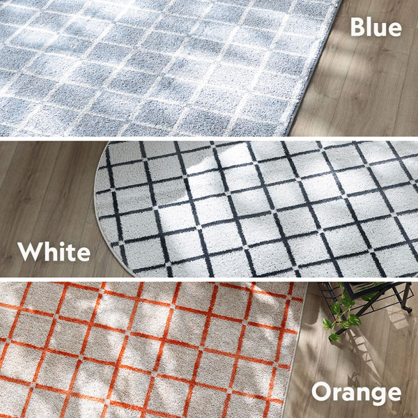 カラーバリエーションは3色。ブルー/ホワイト/オレンジ