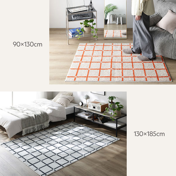 使用イメージ（90×130cm・130×185cm）