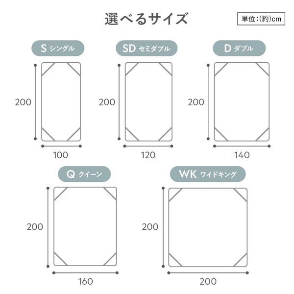 サイズバリエーション