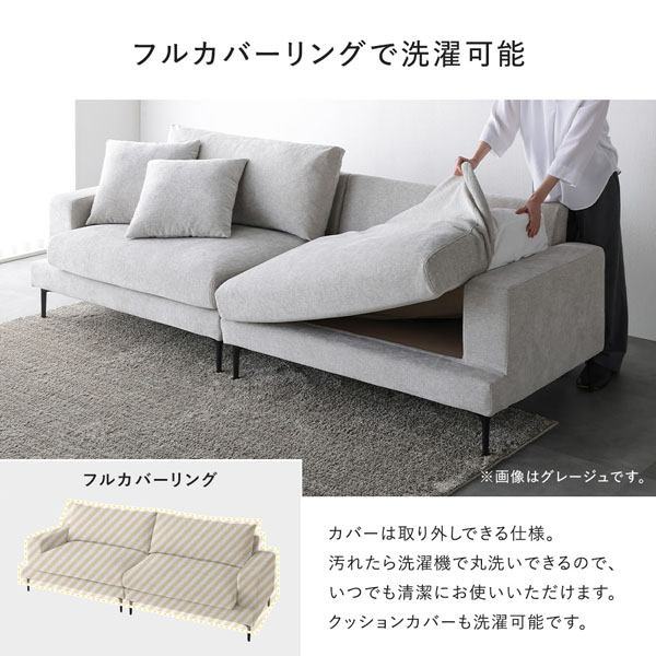 フルカバーリングで洗濯可能